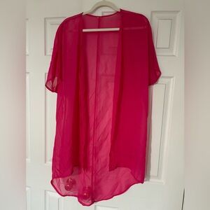 Sheer Pink Coverup